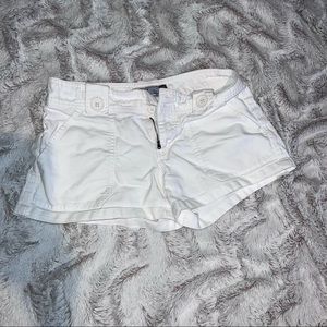 Old Navy size 2 ultra low waist shorts white  shorts